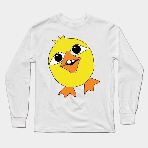 Ducky Long Sleeve T-Shirt by kaileyryan